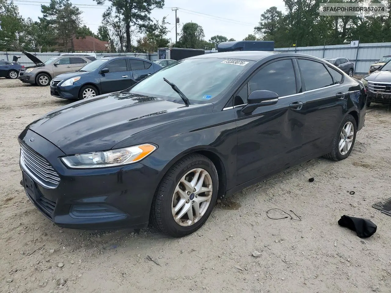 FORD FUSION 2013, VIN 3FA6P0HR8DR357074