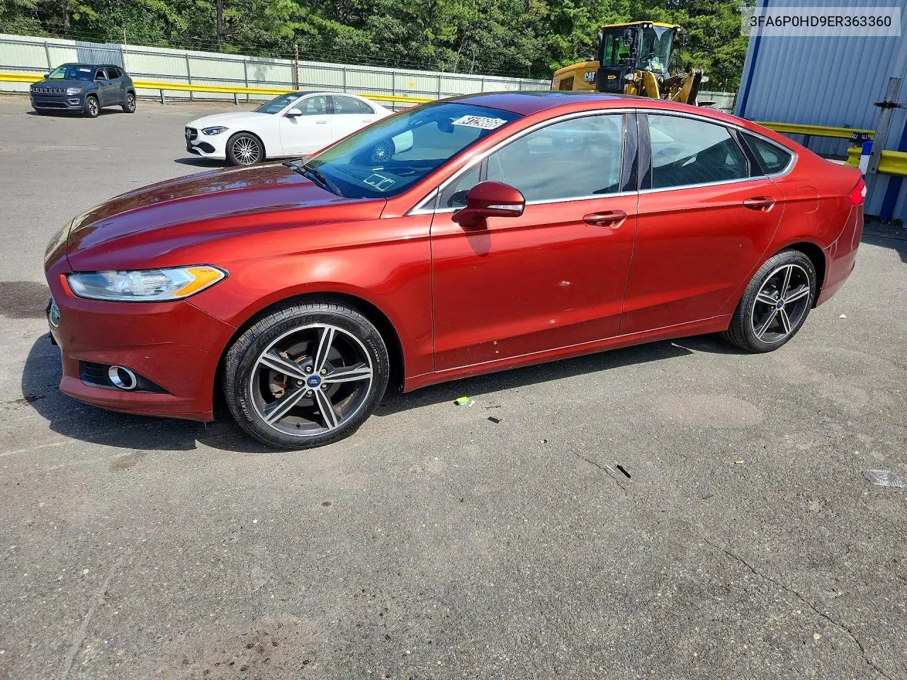 FORD FUSION 2014, VIN 3FA6P0HD9ER363360