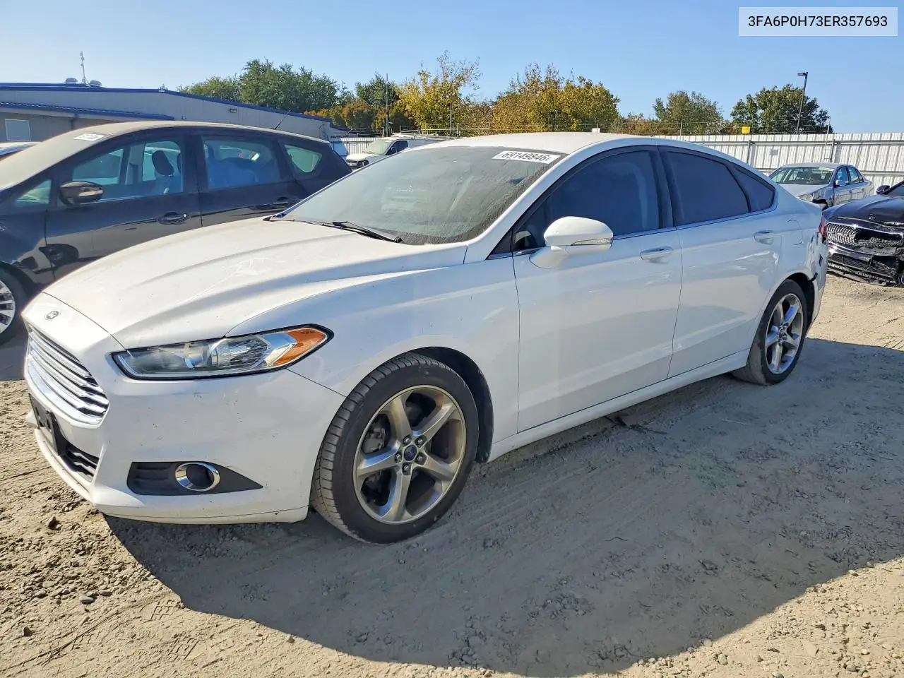 FORD FUSION 2014, VIN 3FA6P0H73ER357693