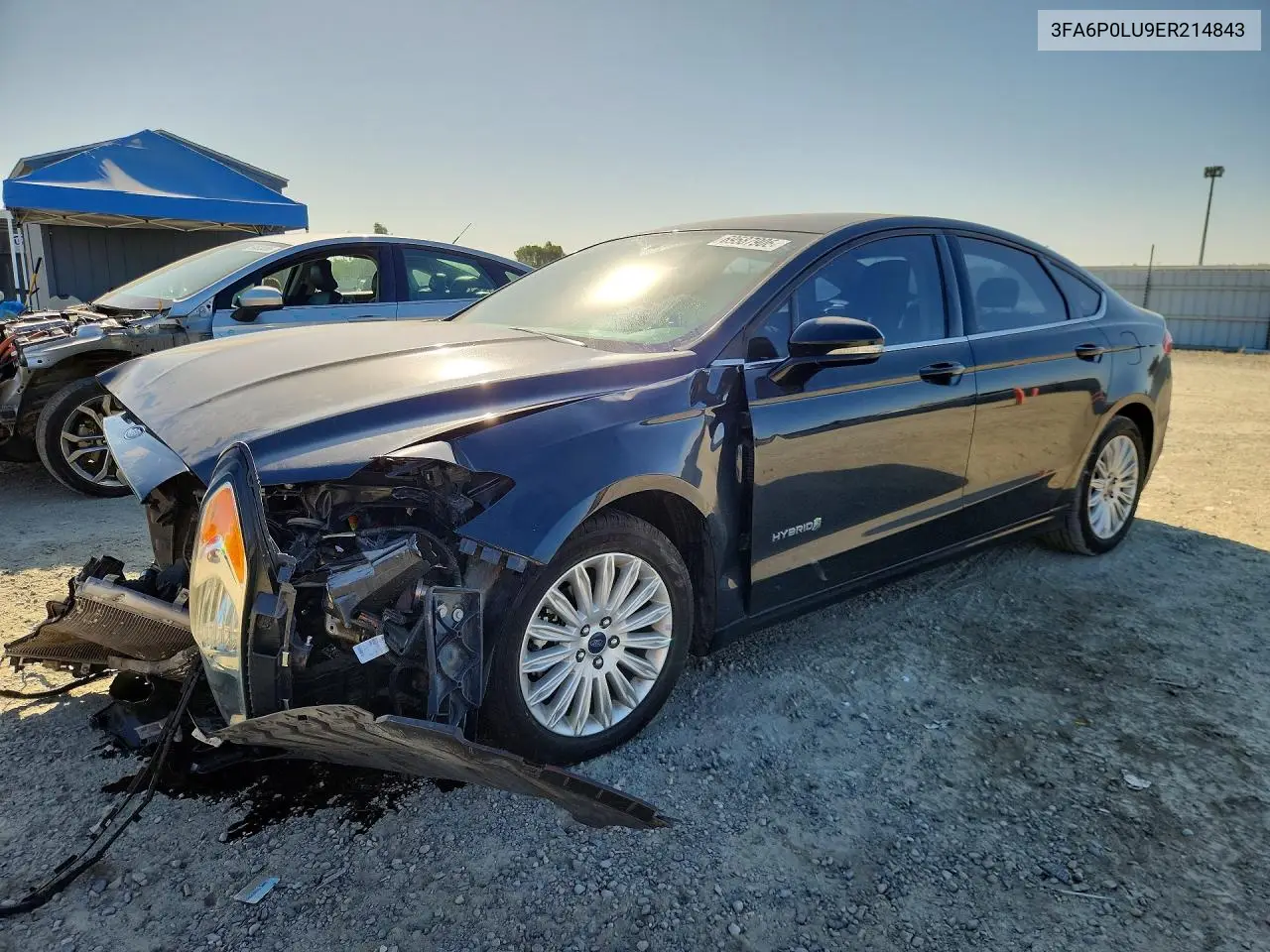 FORD FUSION 2014, VIN 3FA6P0LU9ER214843