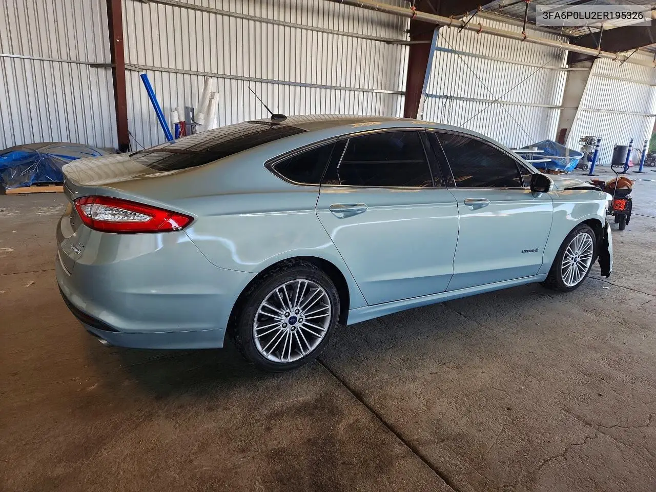 2014 FORD FUSION VIN 3FA6P0LU2ER195326 — фото 3