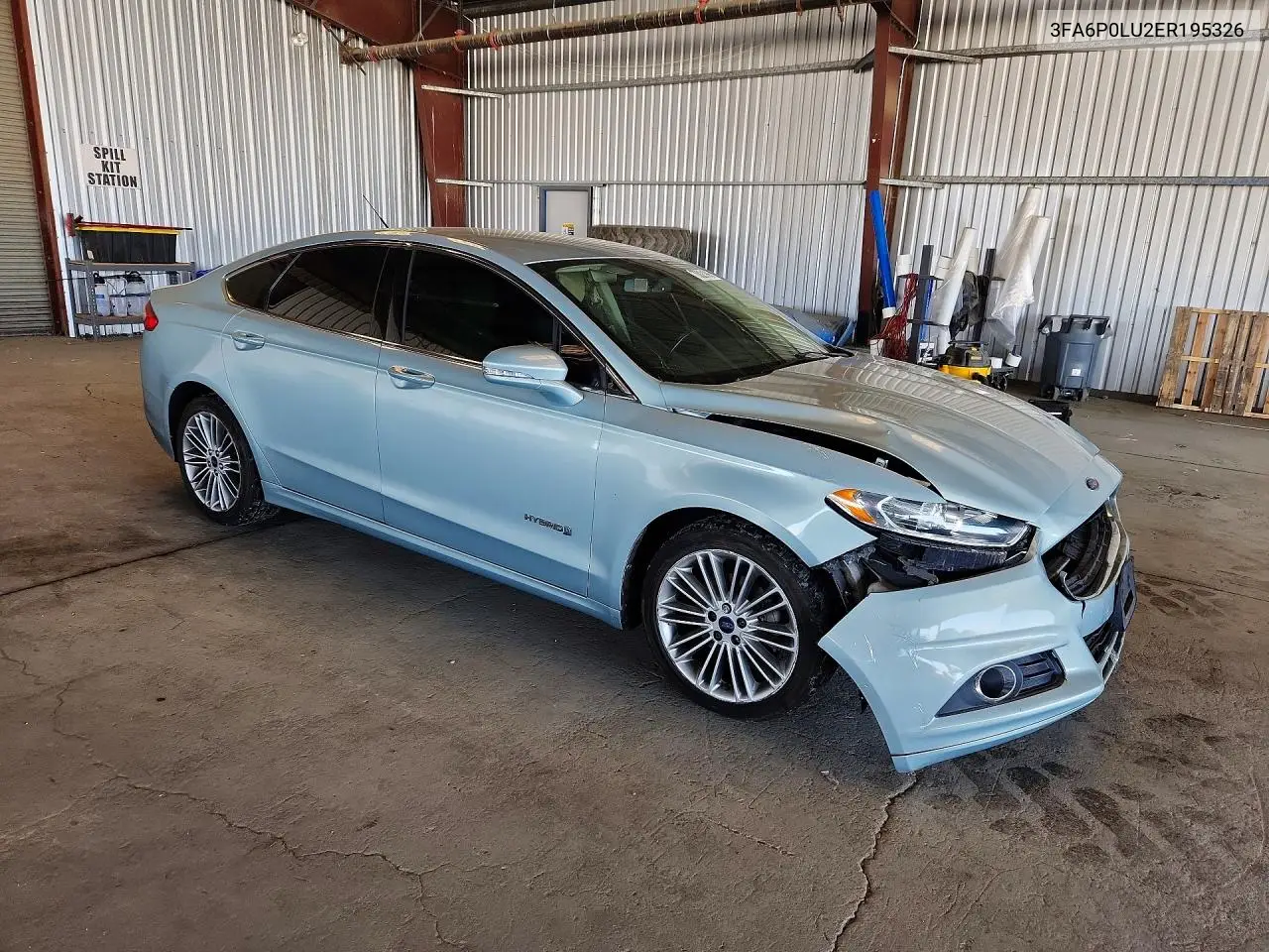 2014 FORD FUSION VIN 3FA6P0LU2ER195326 — фото 4