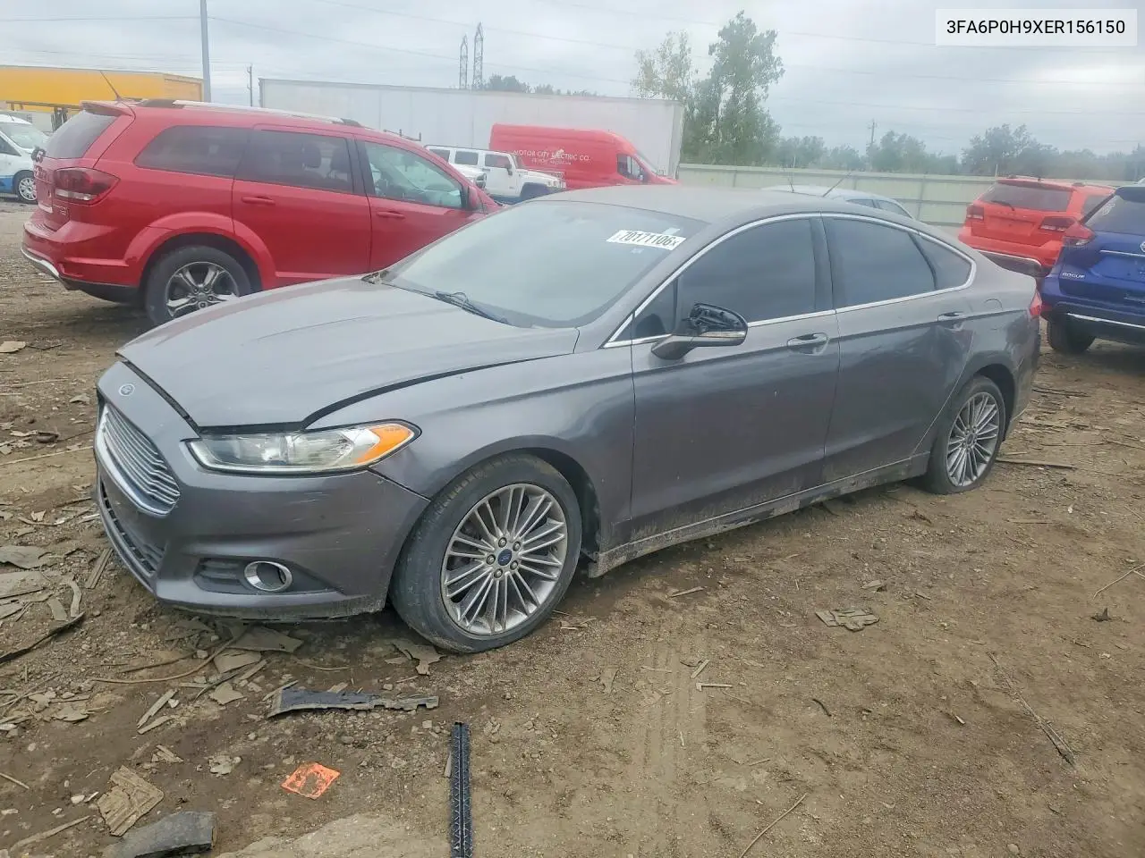 FORD FUSION 2014, VIN 3FA6P0H9XER156150