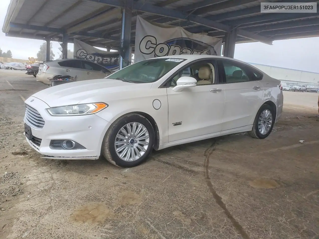 FORD FUSION 2014, VIN 3FA6P0PU3ER151023