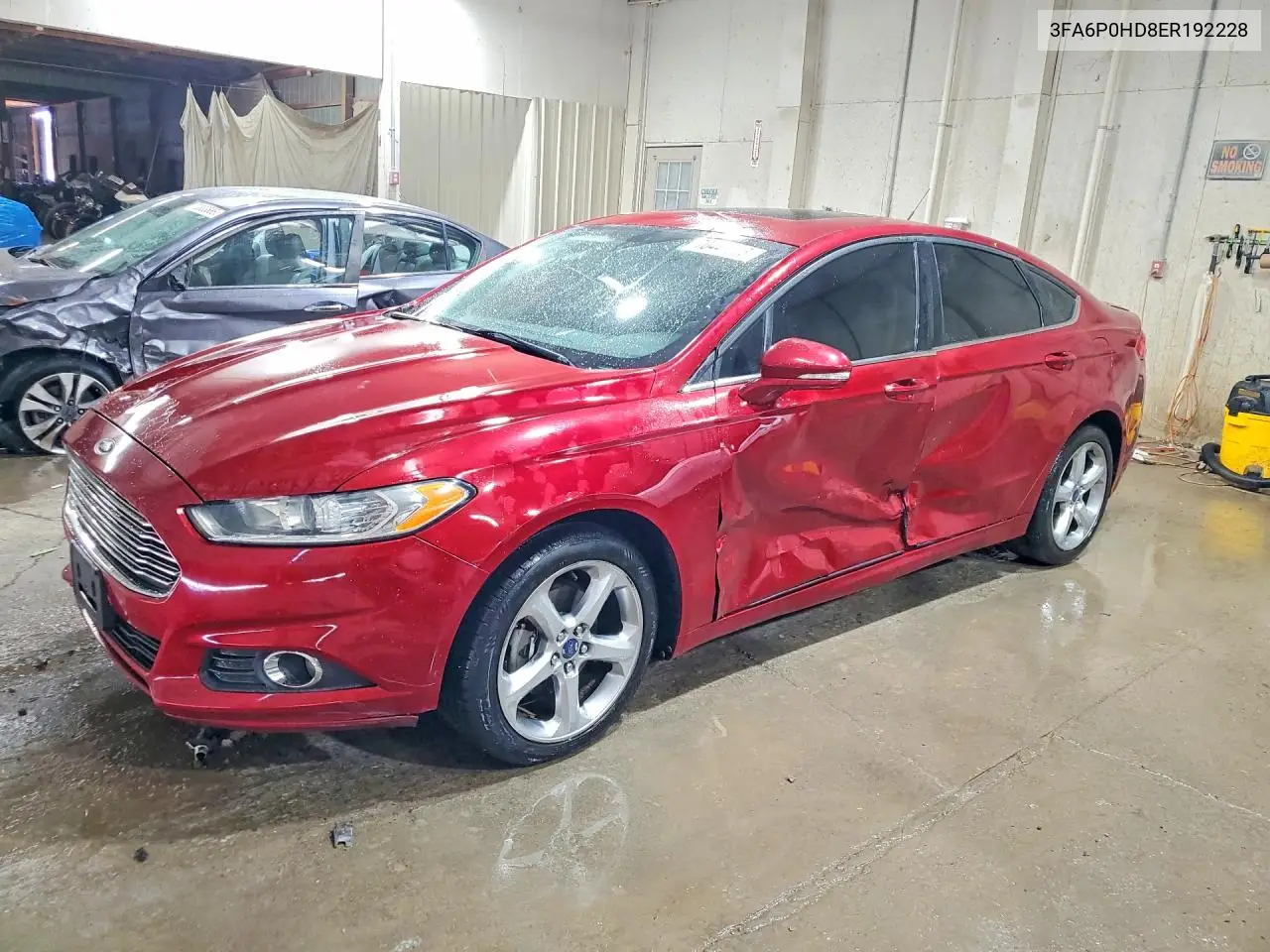FORD FUSION 2014, VIN 3FA6P0HD8ER192228