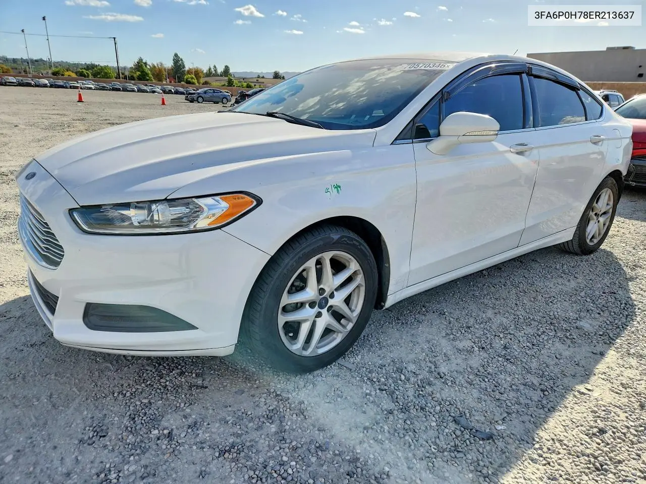 FORD FUSION 2014, VIN 3FA6P0H78ER213637