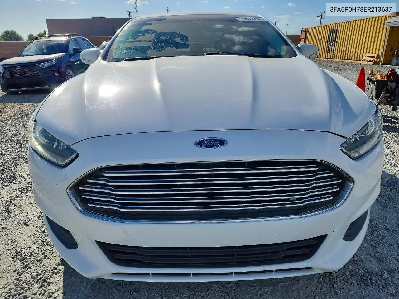 2014 FORD FUSION VIN 3FA6P0H78ER213637 — фото 5