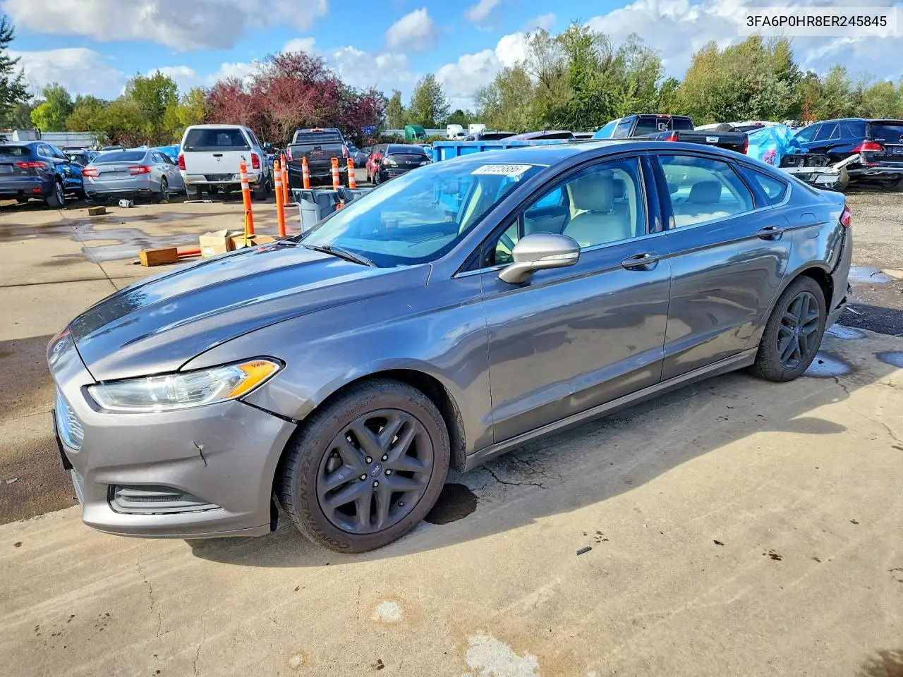 FORD FUSION 2014, VIN 3FA6P0HR8ER245845