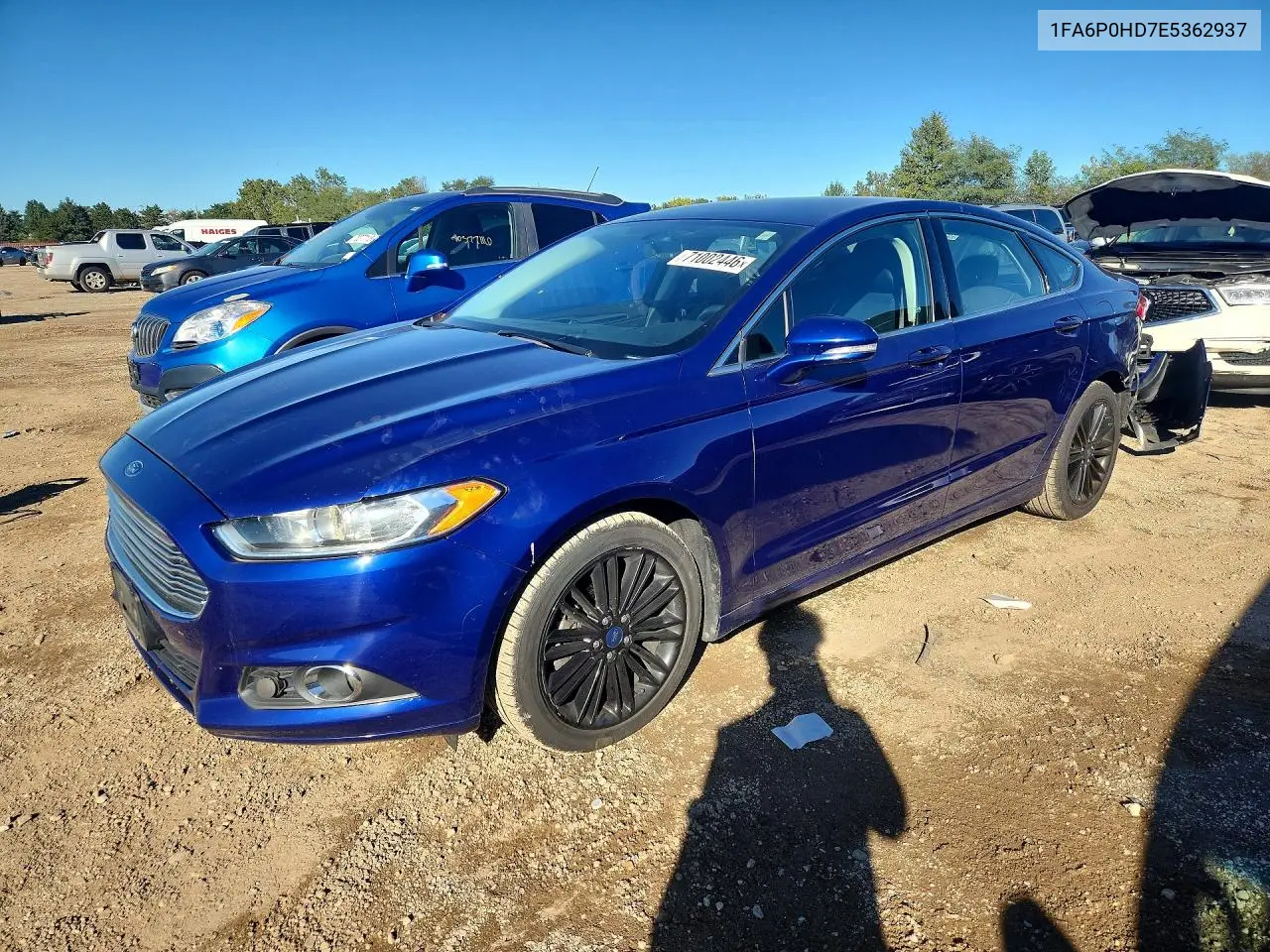 FORD FUSION 2014, VIN 1FA6P0HD7E5362937