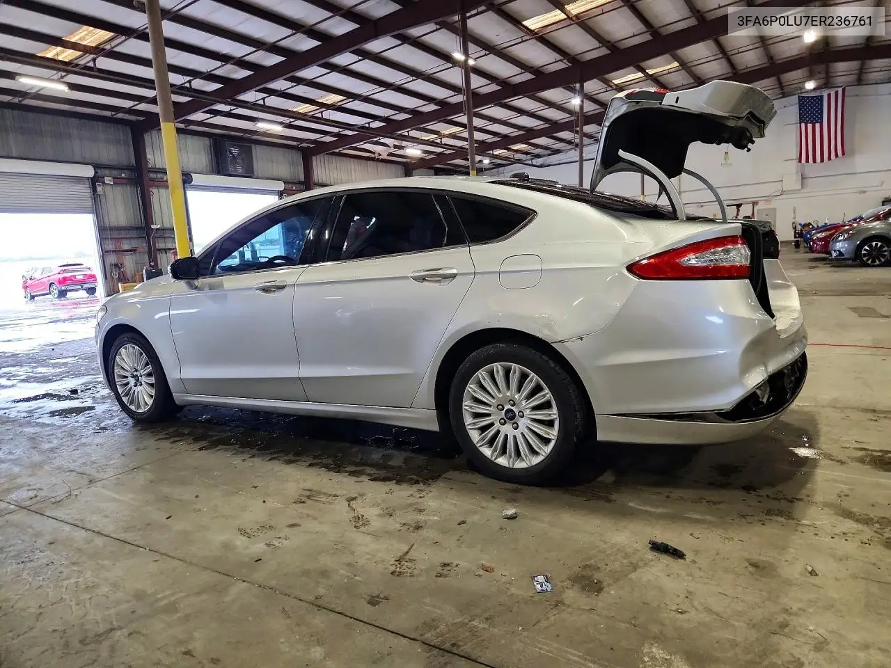 2014 FORD FUSION VIN 3FA6P0LU7ER236761 — фото 2