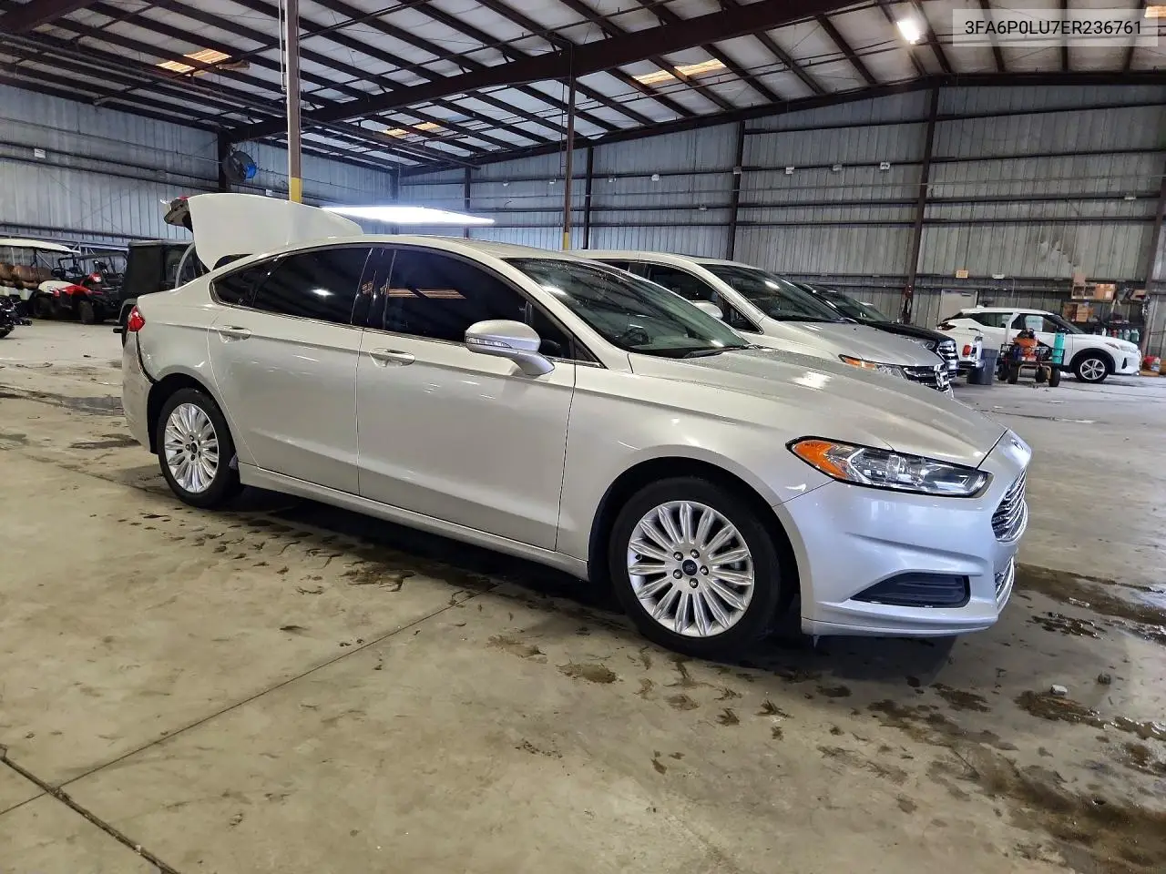 2014 FORD FUSION VIN 3FA6P0LU7ER236761 — фото 4