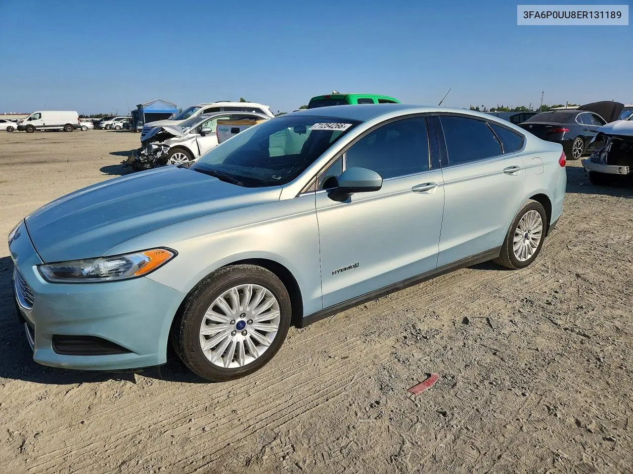 FORD FUSION 2014, VIN 3FA6P0UU8ER131189