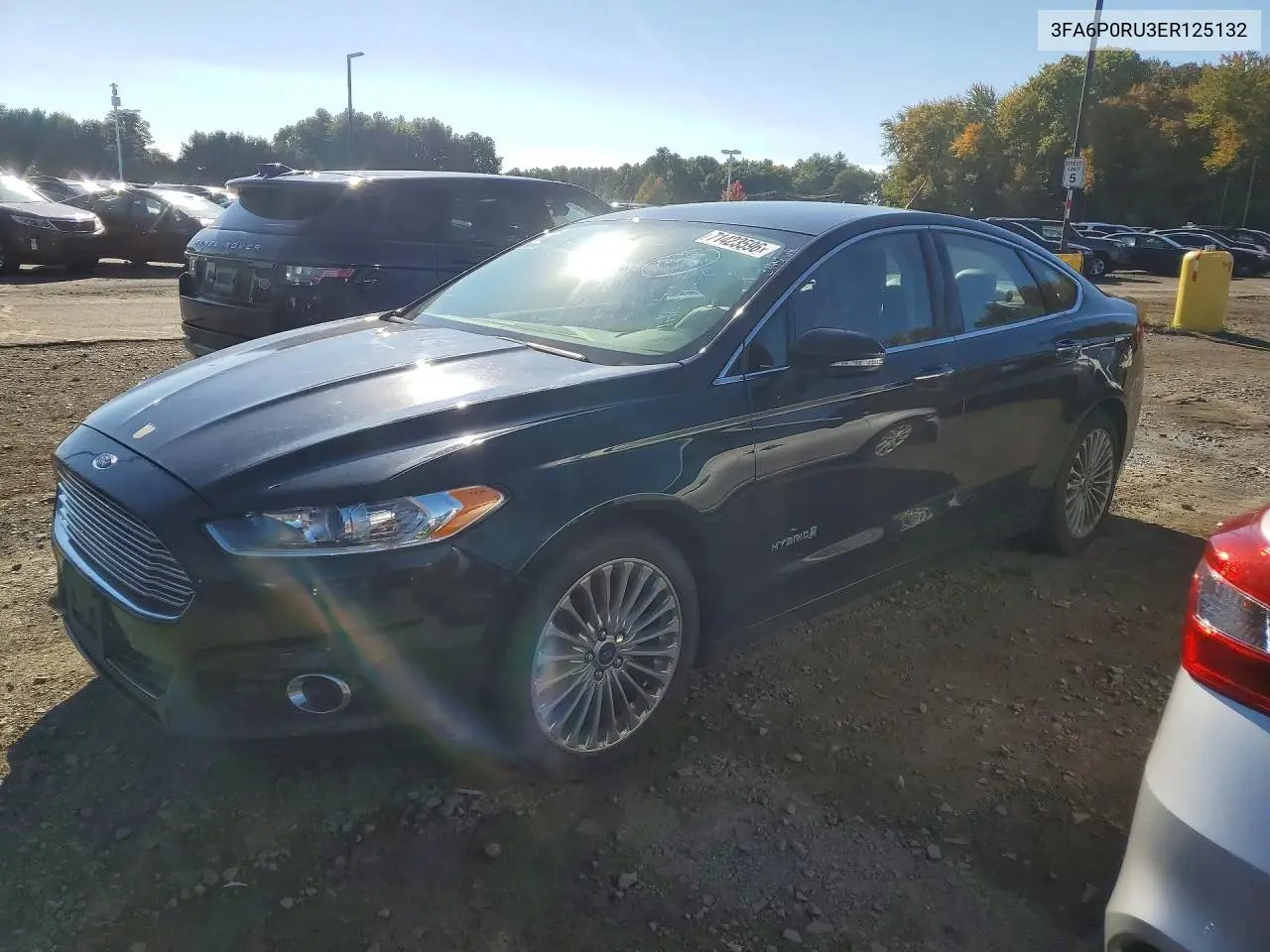 FORD FUSION 2014, VIN 3FA6P0RU3ER125132
