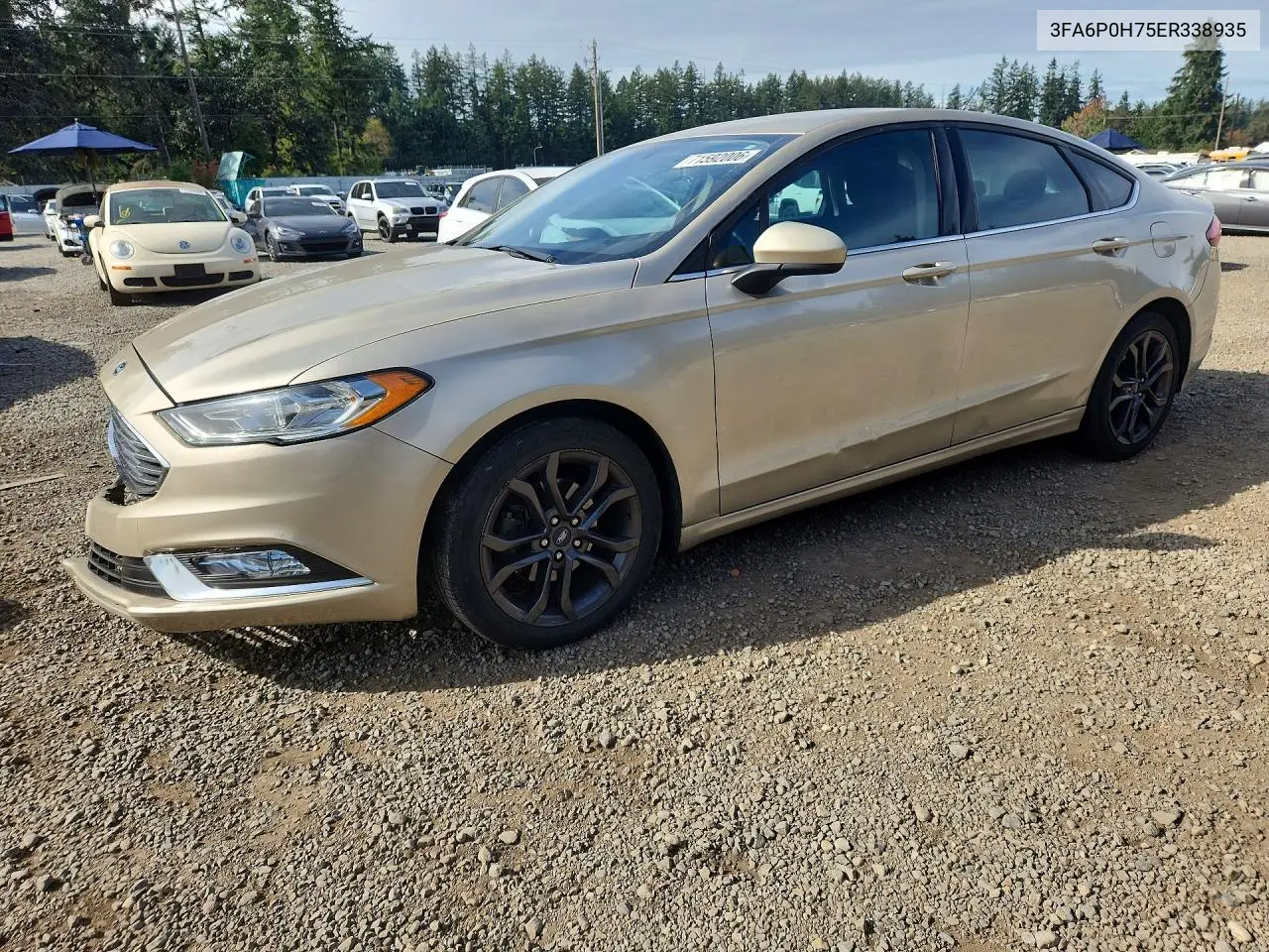 FORD FUSION 2014, VIN 3FA6P0H75ER338935