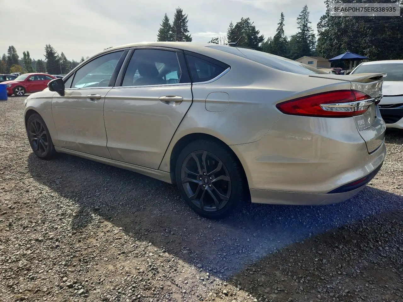 2014 FORD FUSION VIN 3FA6P0H75ER338935 — фото 2