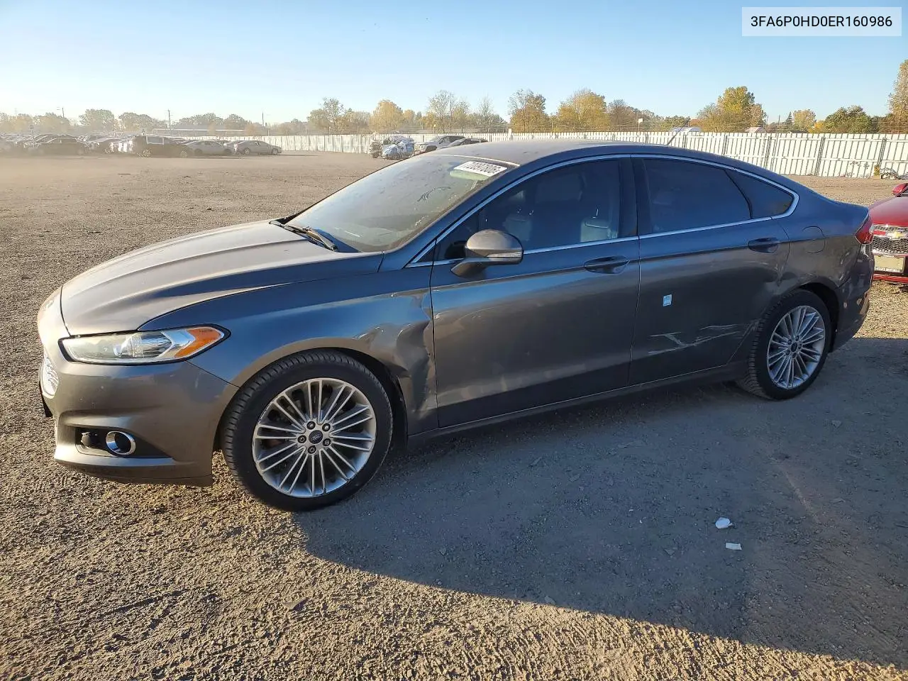 FORD FUSION 2014, VIN 3FA6P0HD0ER160986