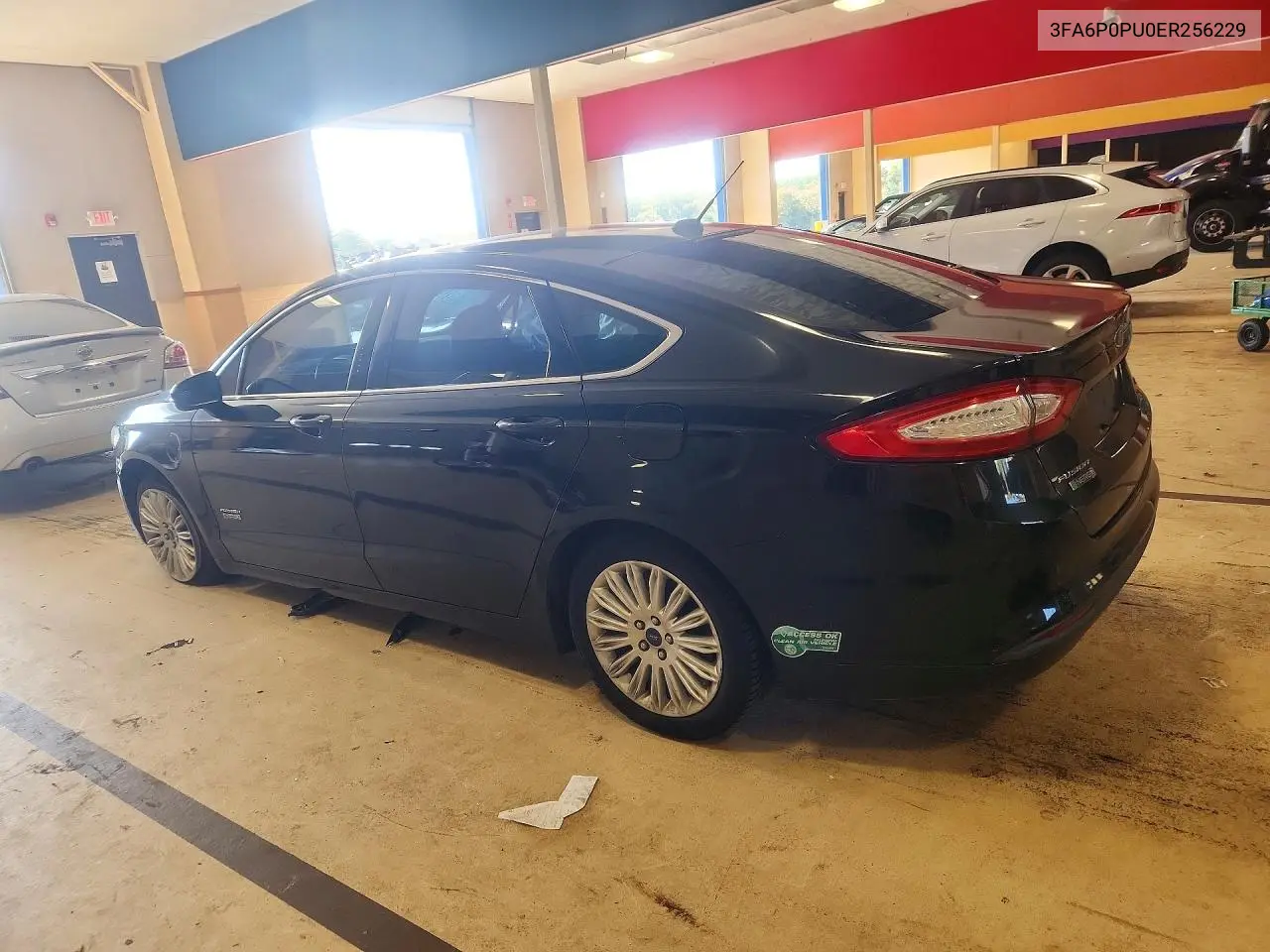 2014 FORD FUSION VIN 3FA6P0PU0ER256229 — фото 2