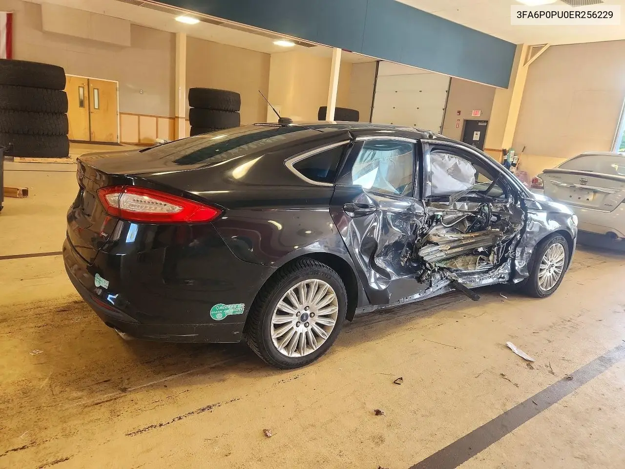 2014 FORD FUSION VIN 3FA6P0PU0ER256229 — фото 3
