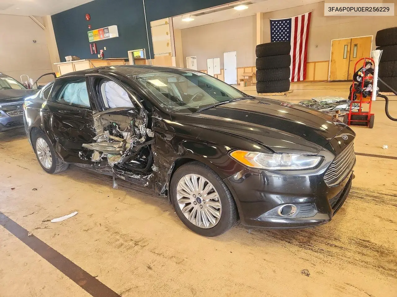 2014 FORD FUSION VIN 3FA6P0PU0ER256229 — фото 4