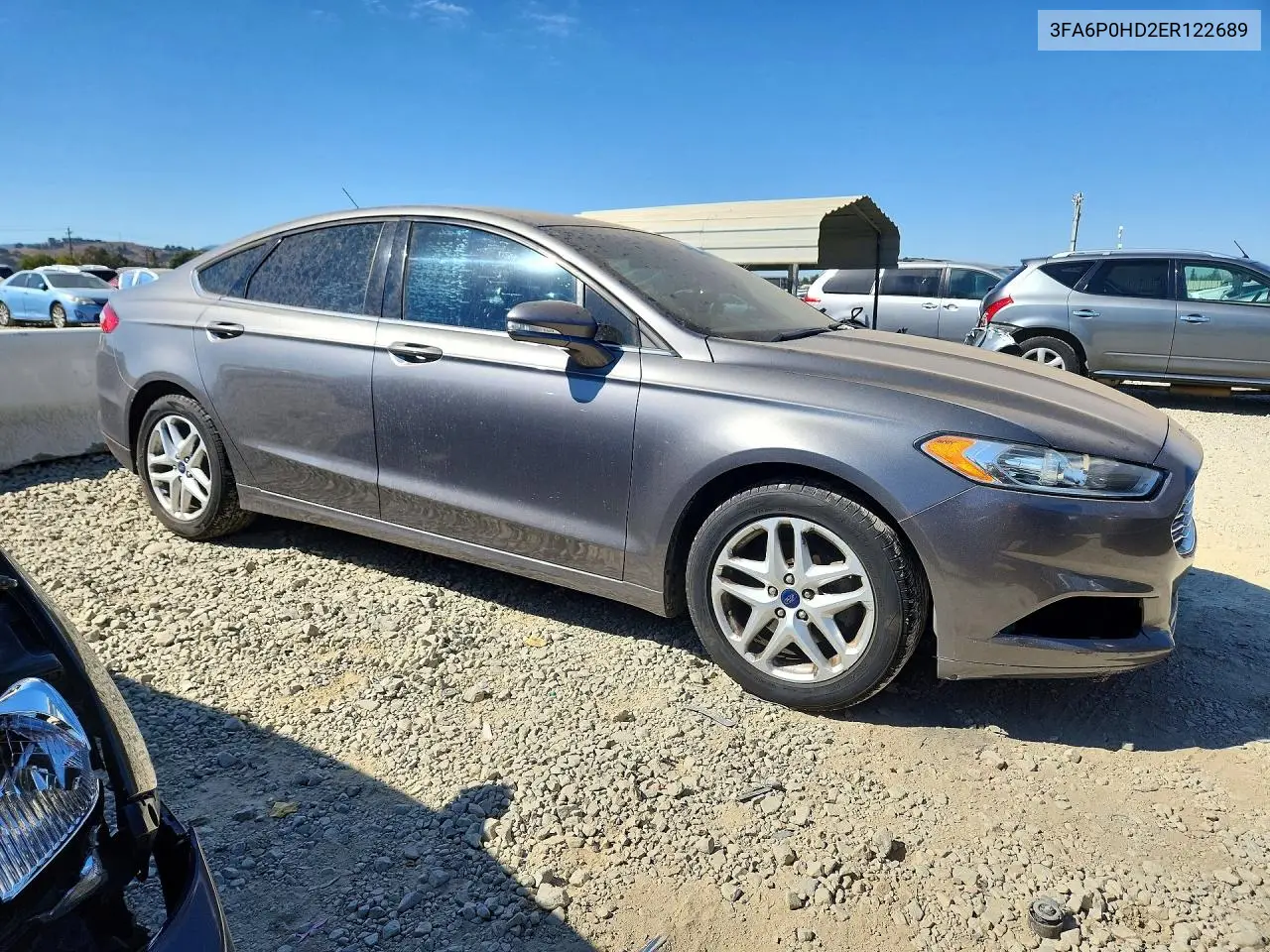 2014 FORD FUSION VIN 3FA6P0HD2ER122689 — фото 4