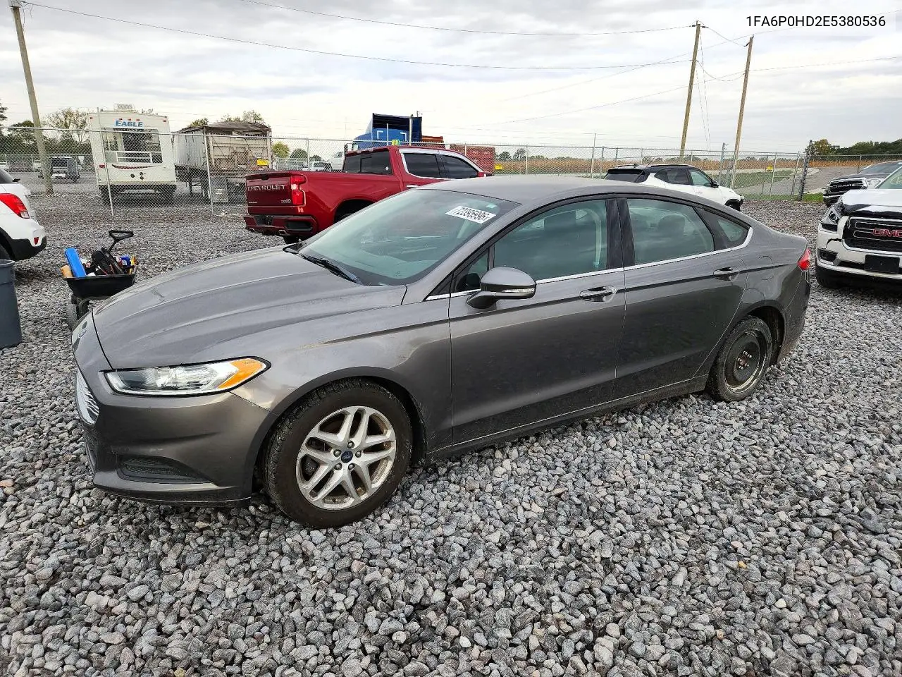 FORD FUSION 2014, VIN 1FA6P0HD2E5380536
