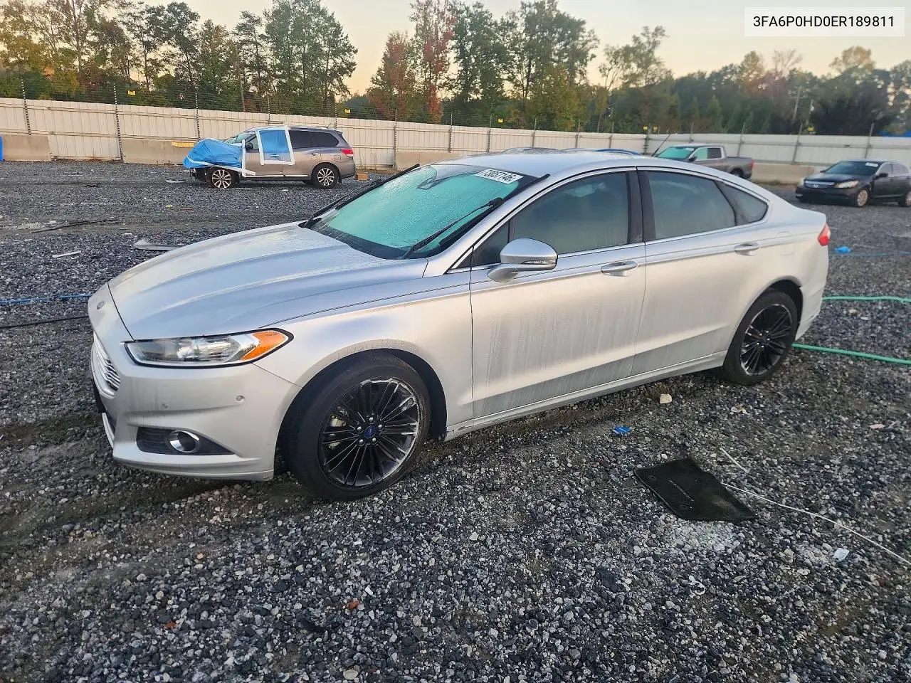 FORD FUSION 2014, VIN 3FA6P0HD0ER189811