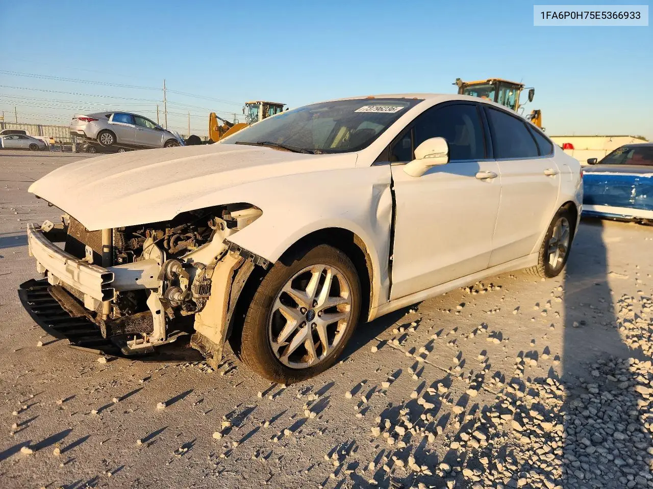 FORD FUSION 2014, VIN 1FA6P0H75E5366933