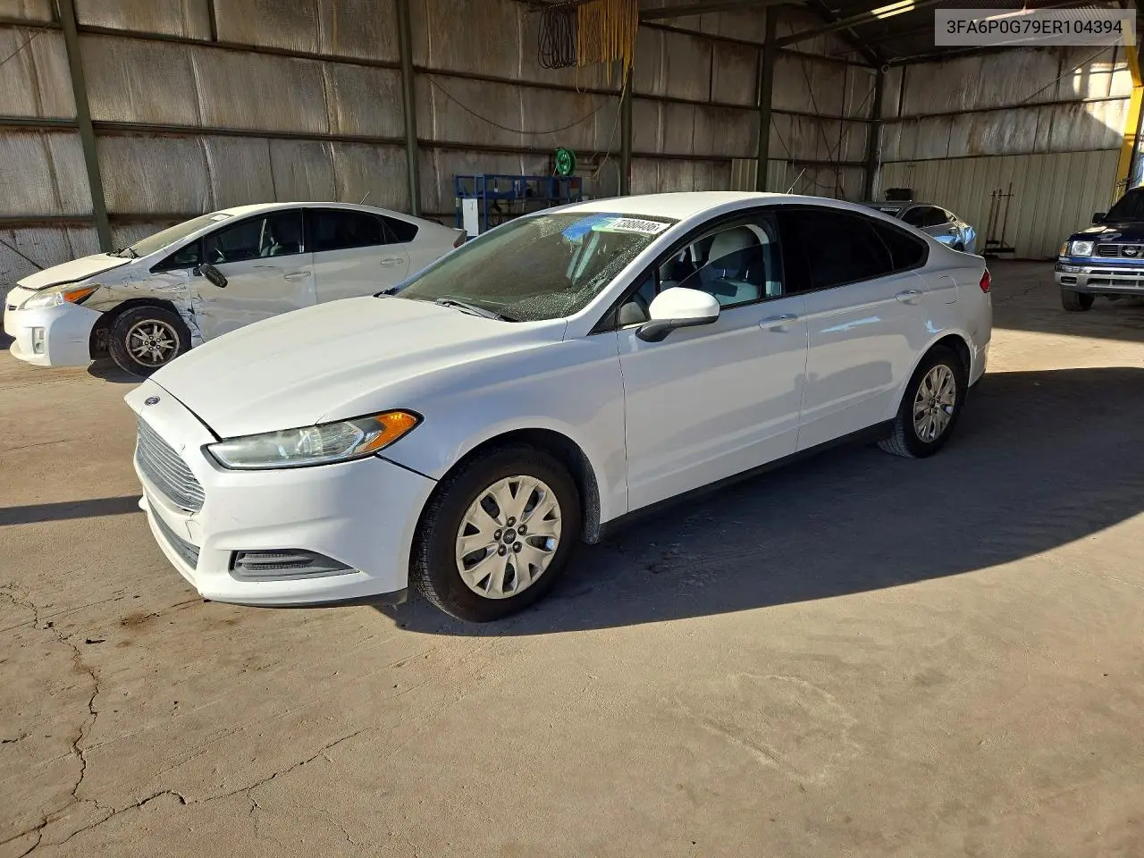FORD FUSION 2014, VIN 3FA6P0G79ER104394