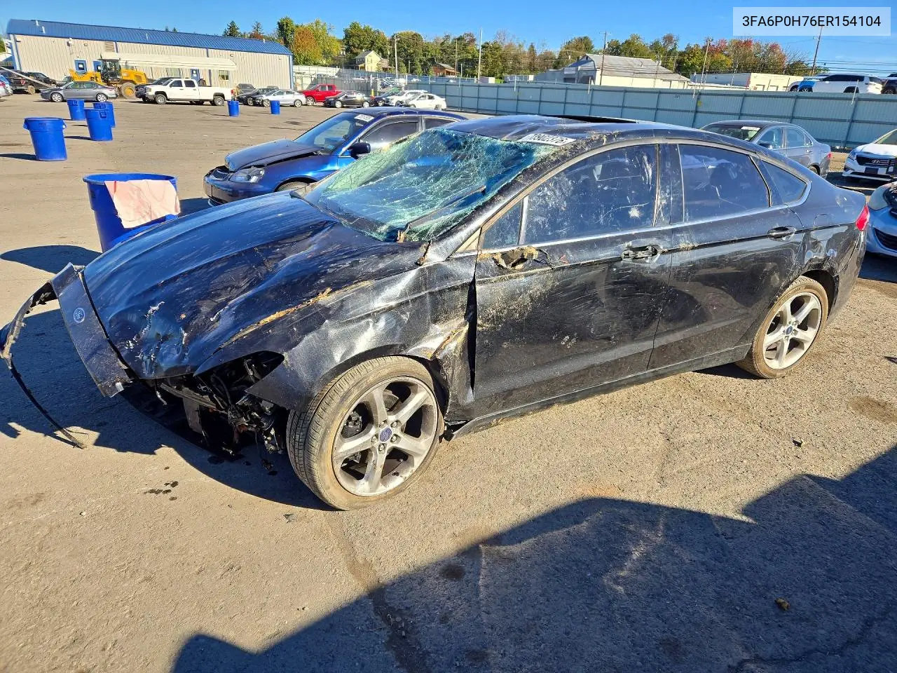 FORD FUSION 2014, VIN 3FA6P0H76ER154104