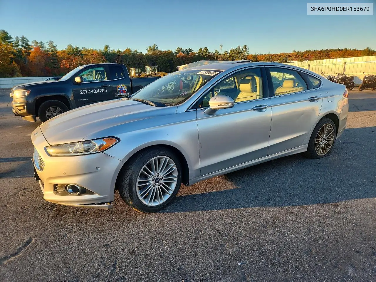 FORD FUSION 2014, VIN 3FA6P0HD0ER153679