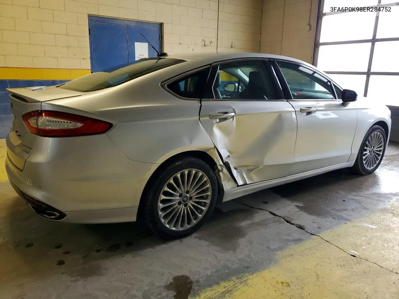 2014 FORD FUSION VIN 3FA6P0K98ER284752 — фото 3