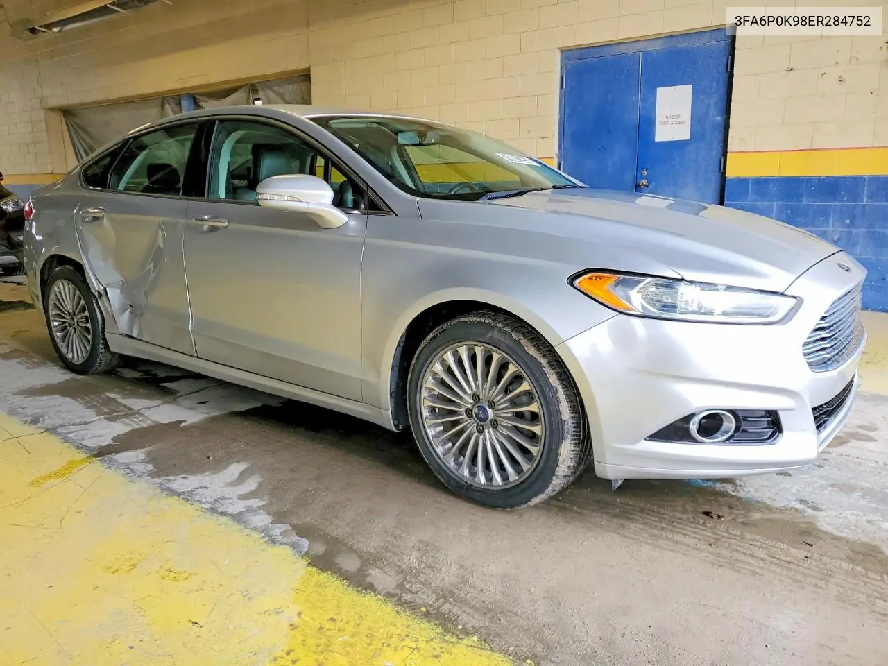 2014 FORD FUSION VIN 3FA6P0K98ER284752 — фото 4