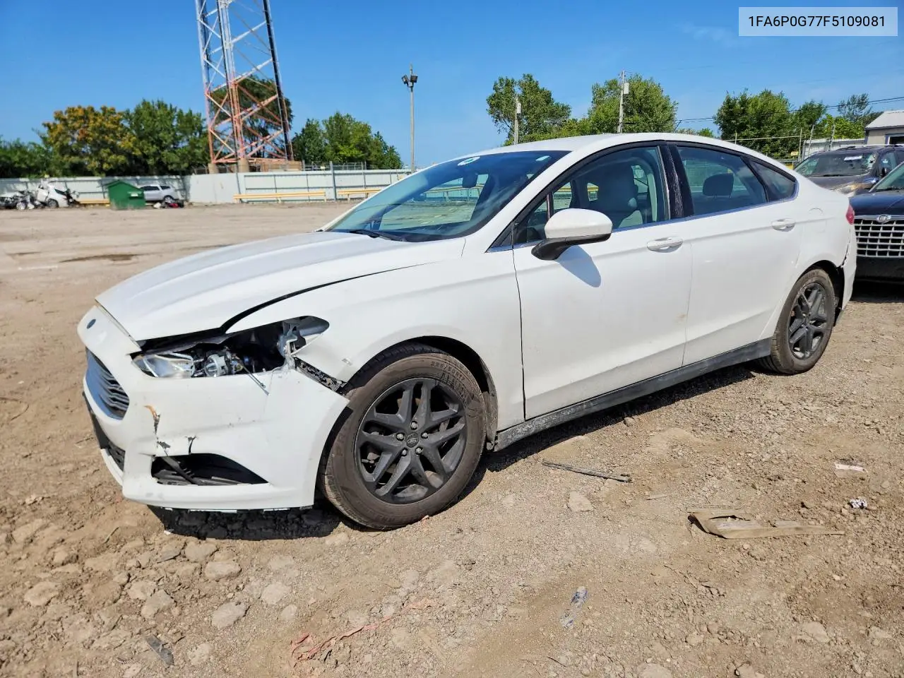 FORD FUSION 2015, VIN 1FA6P0G77F5109081