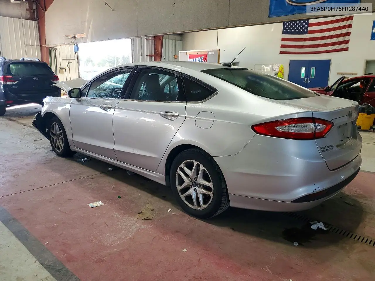 2015 FORD FUSION VIN 3FA6P0H75FR287440 — фото 2