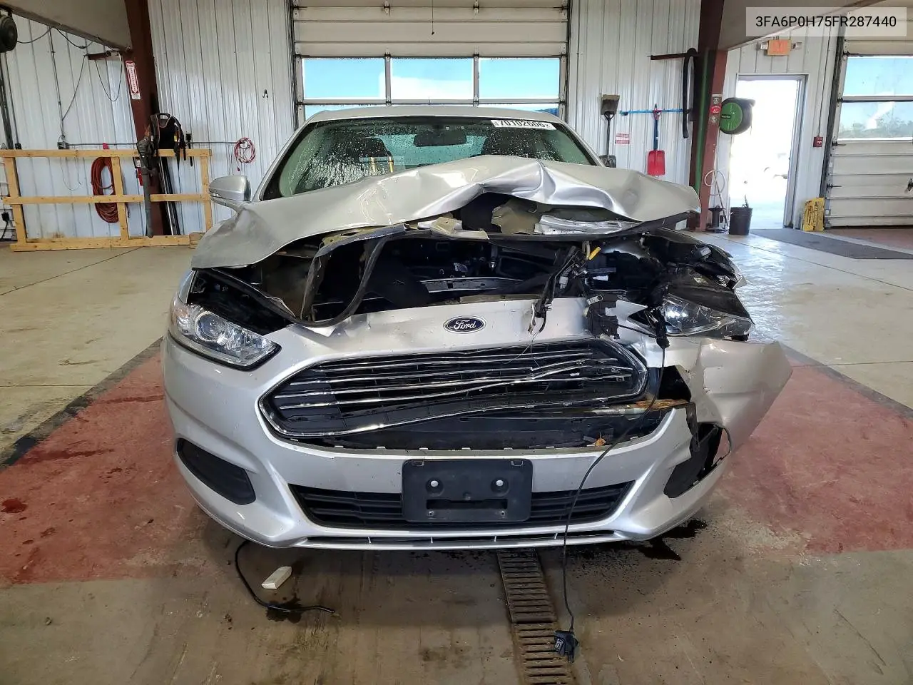 2015 FORD FUSION VIN 3FA6P0H75FR287440 — фото 5
