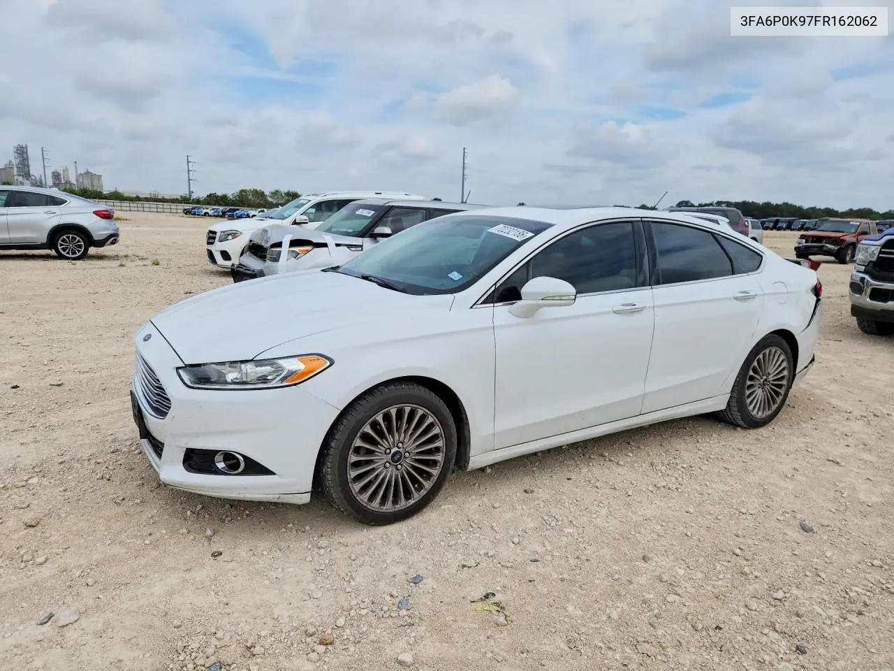 FORD FUSION 2015, VIN 3FA6P0K97FR162062