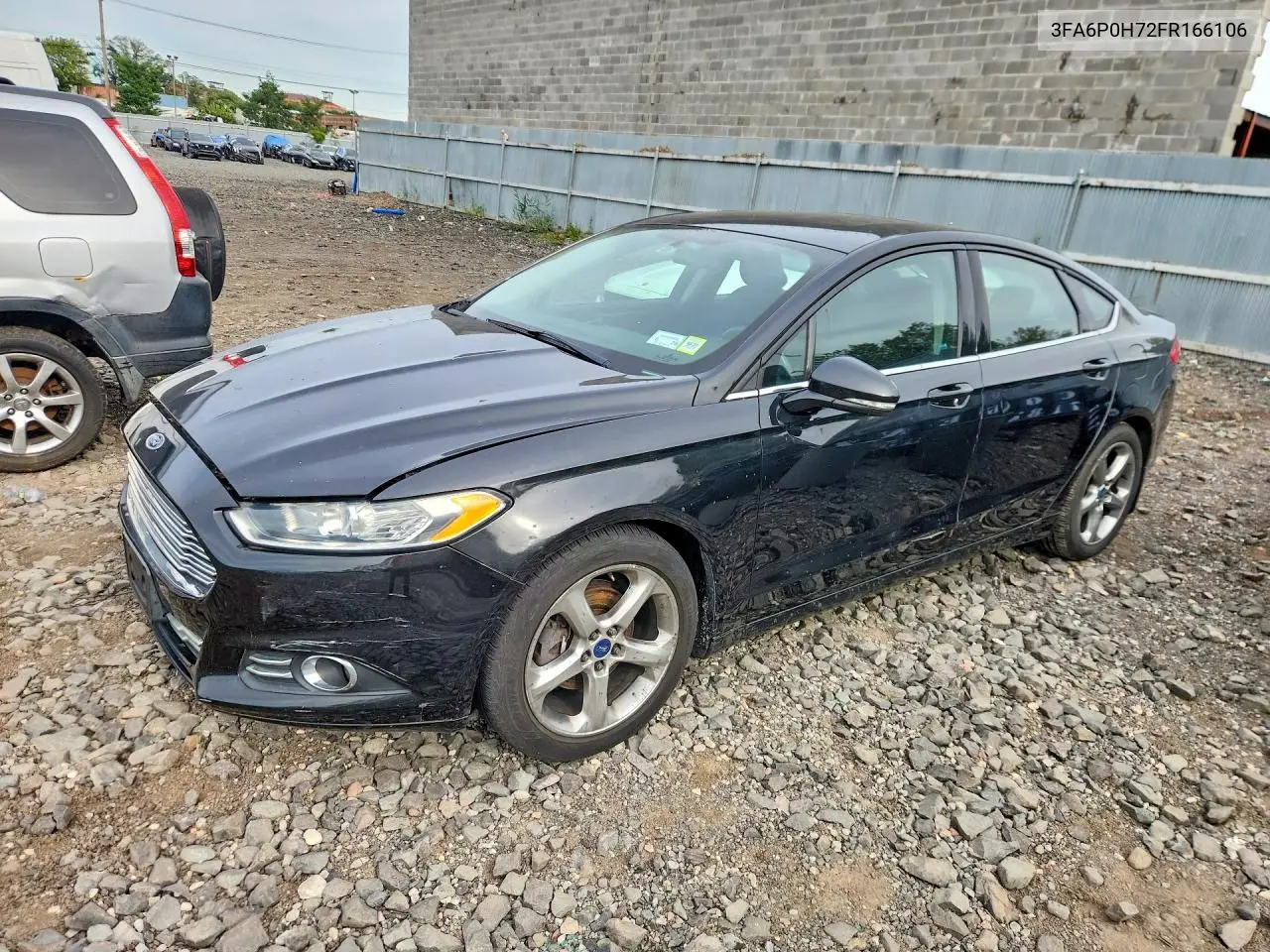 FORD FUSION 2015, VIN 3FA6P0H72FR166106