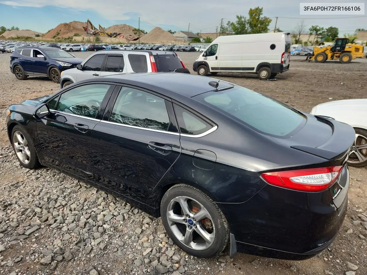 2015 FORD FUSION VIN 3FA6P0H72FR166106 — фото 2