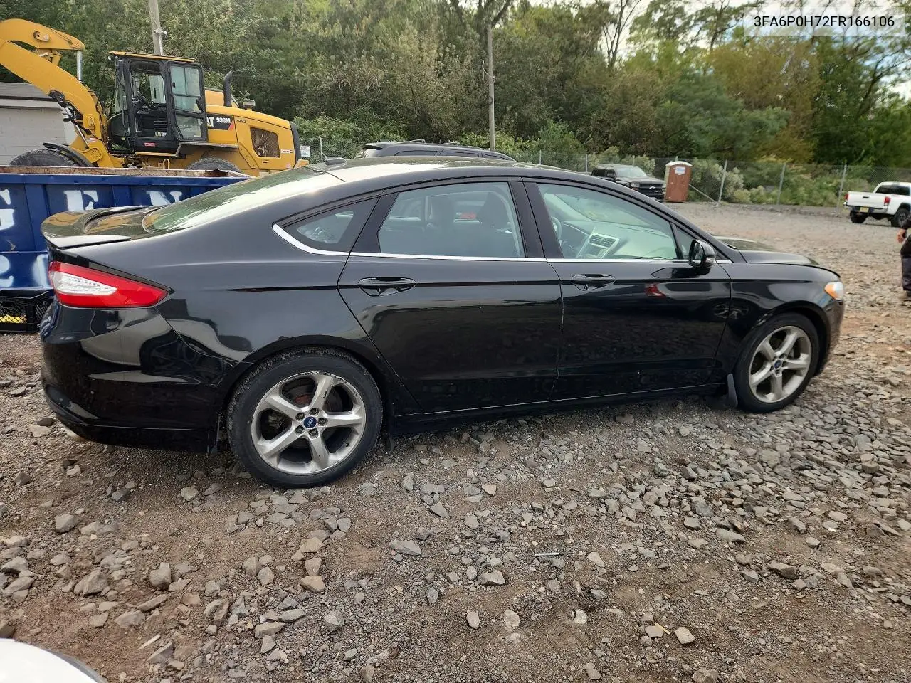 2015 FORD FUSION VIN 3FA6P0H72FR166106 — фото 3