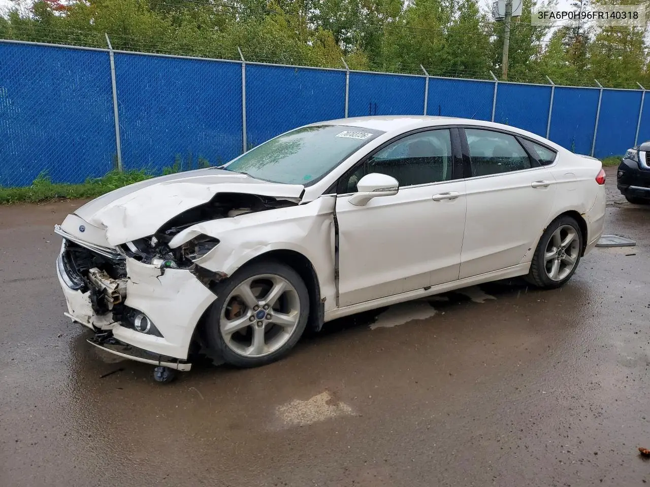 FORD FUSION 2015, VIN 3FA6P0H96FR140318