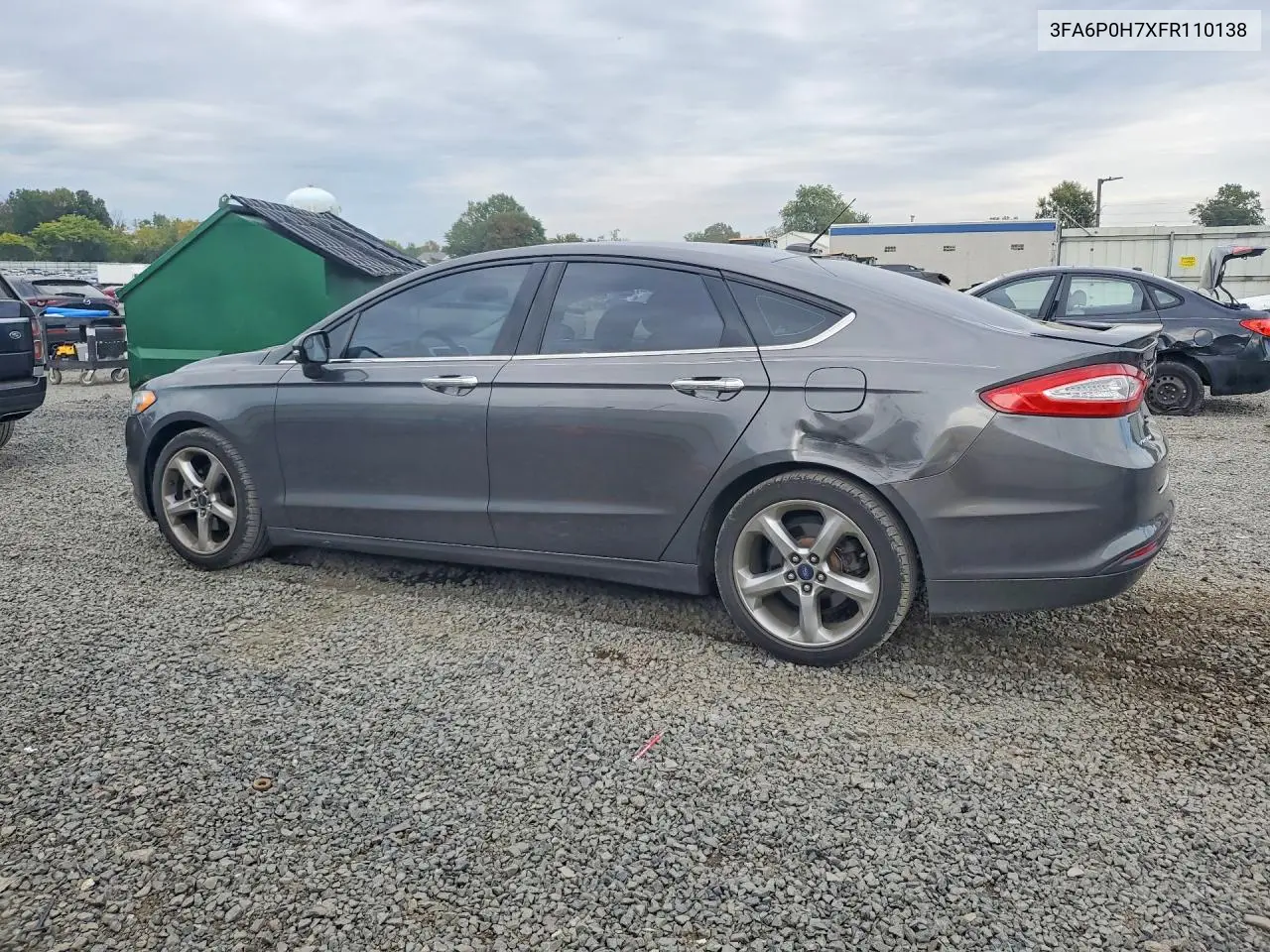 FORD FUSION 2015, VIN 3FA6P0H7XFR110138