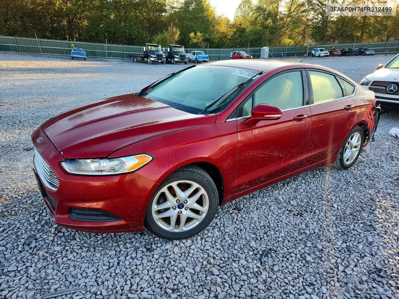 FORD FUSION 2015, VIN 3FA6P0H74FR212499