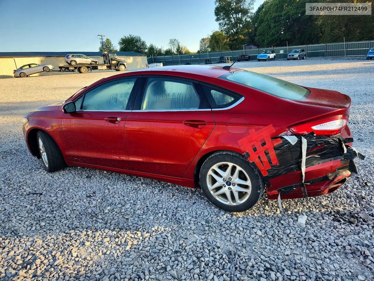 2015 FORD FUSION VIN 3FA6P0H74FR212499 — фото 2