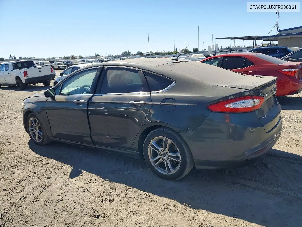 FORD FUSION 2015, VIN 3FA6P0LUXFR236061