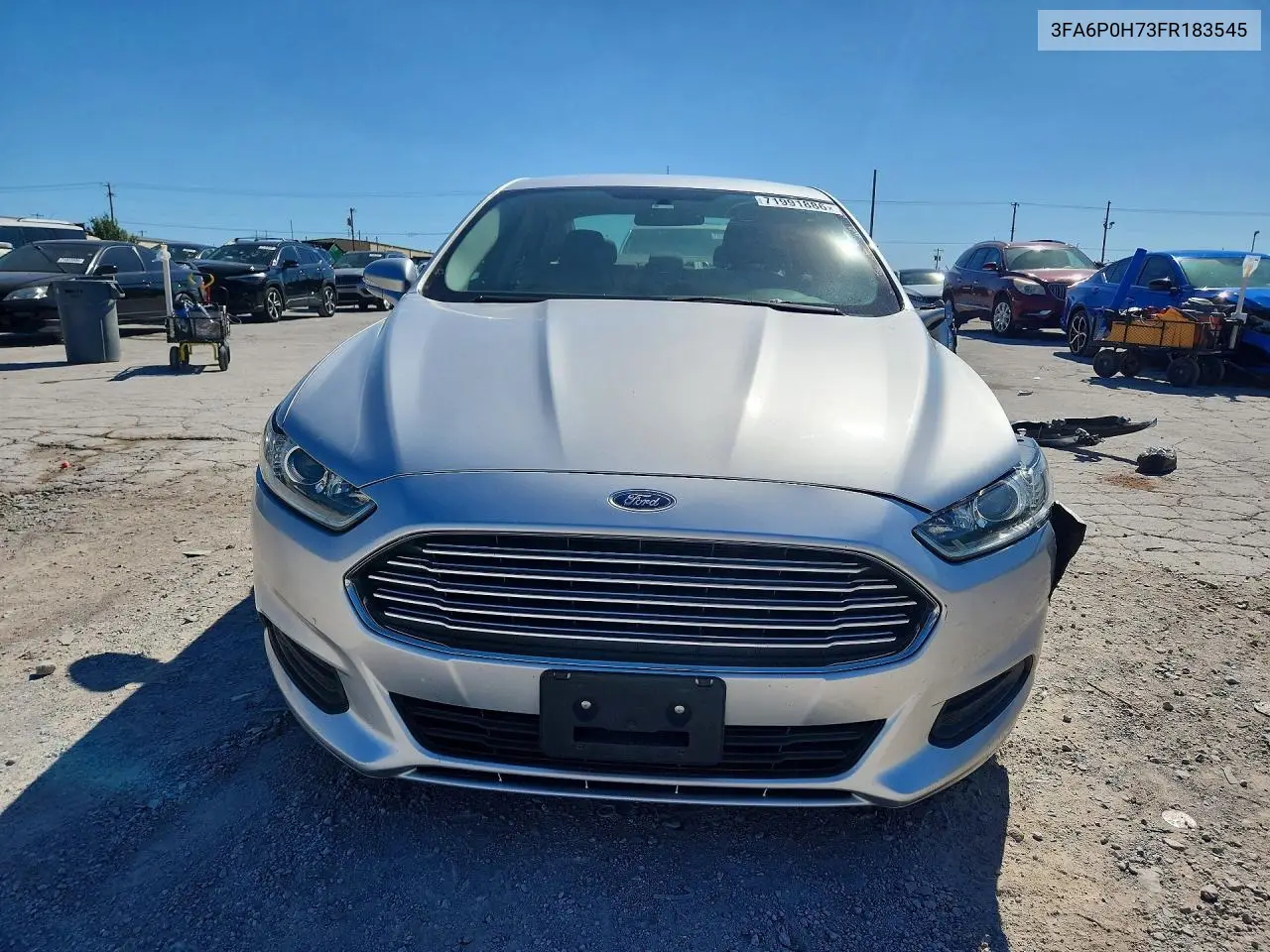2015 FORD FUSION VIN 3FA6P0H73FR183545 — фото 5