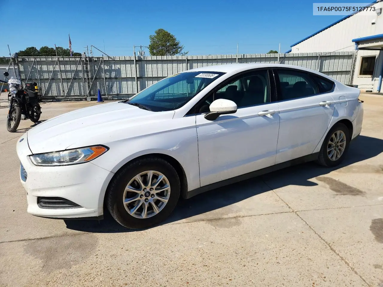 FORD FUSION 2015, VIN 1FA6P0G75F5127773