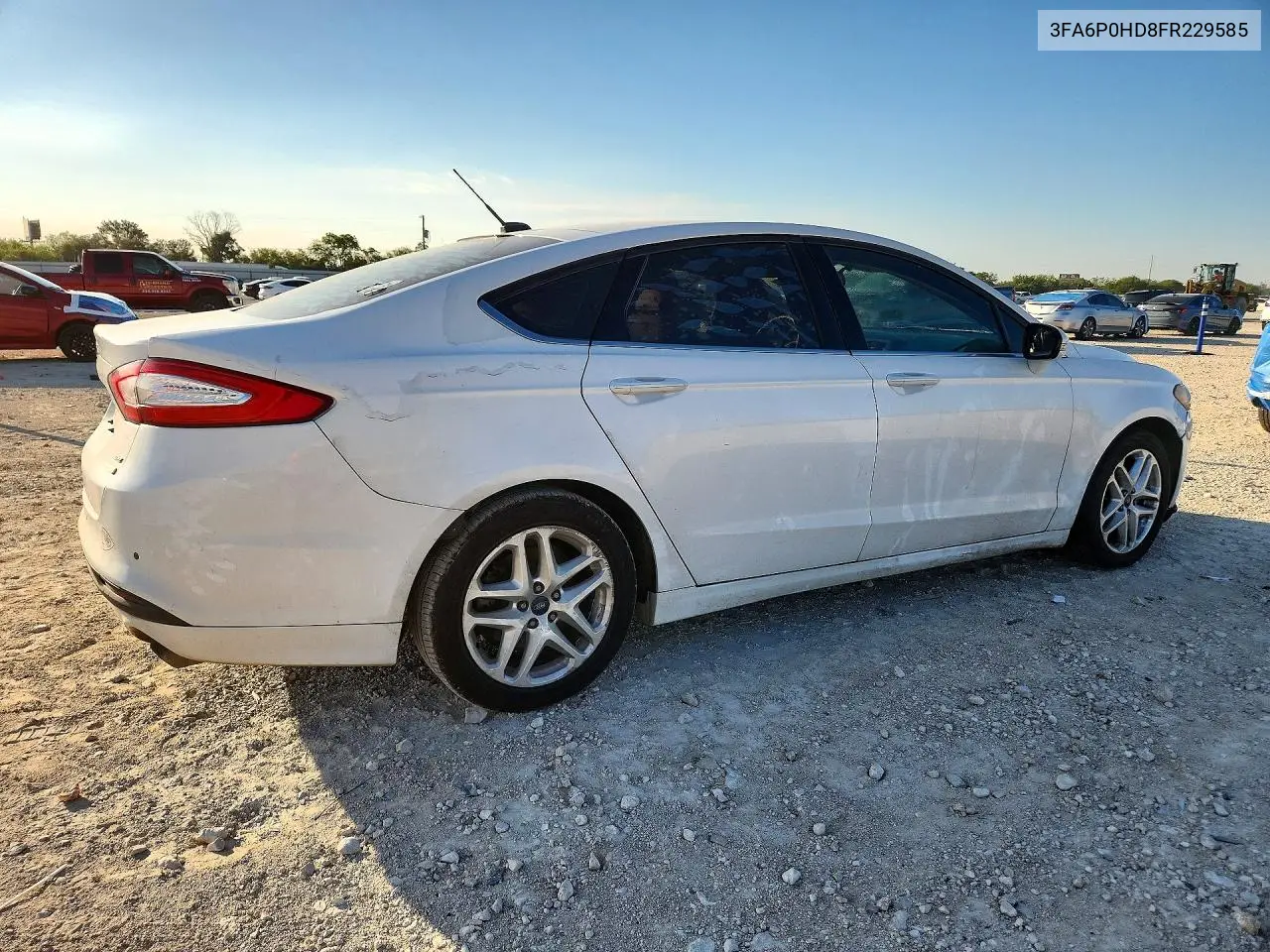 2015 FORD FUSION VIN 3FA6P0HD8FR229585 — фото 3