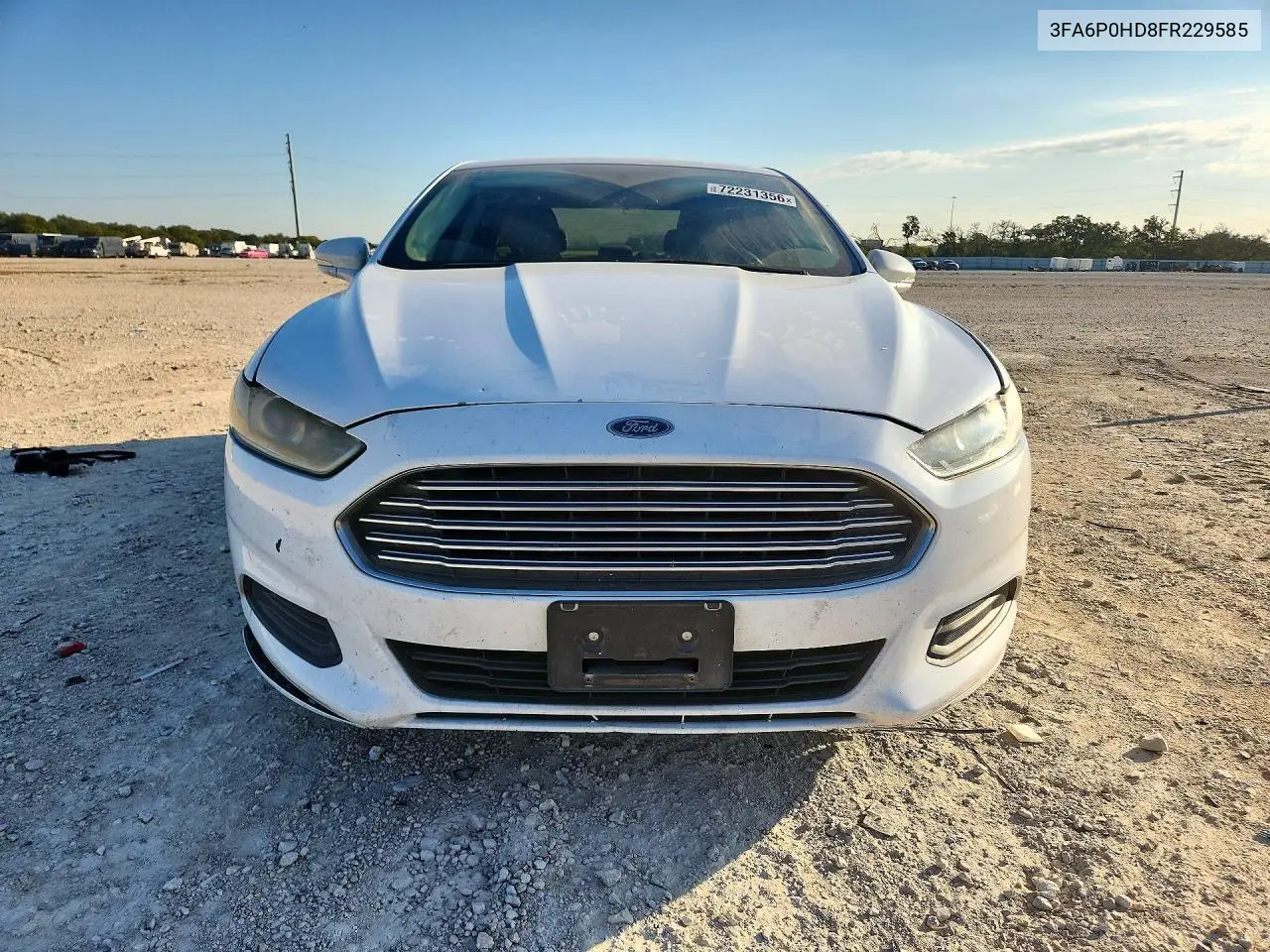 2015 FORD FUSION VIN 3FA6P0HD8FR229585 — фото 5