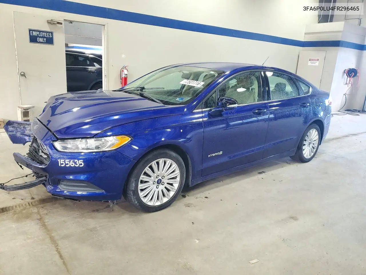 FORD FUSION 2015, VIN 3FA6P0LU4FR296465