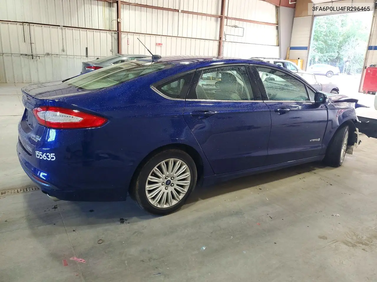 2015 FORD FUSION VIN 3FA6P0LU4FR296465 — фото 3